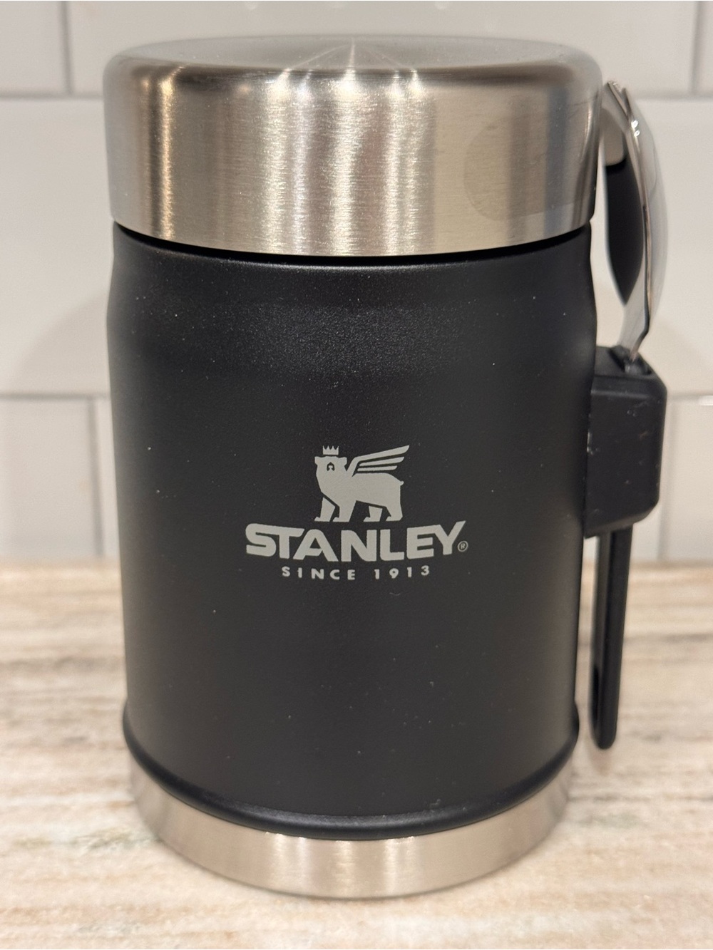 Stanley Insulated Food Jar - NWOT - Black